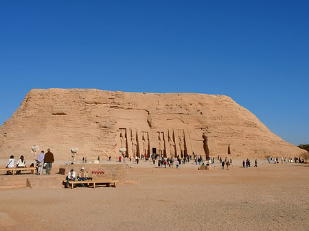 Foto Tempel mit Himmel